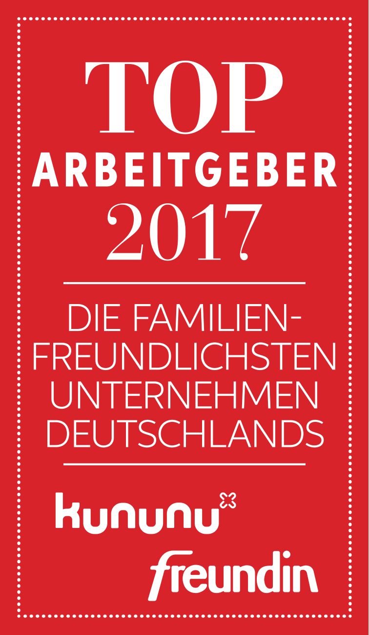 Siegel Deutschlands Familienfreundlichste Unternehmen