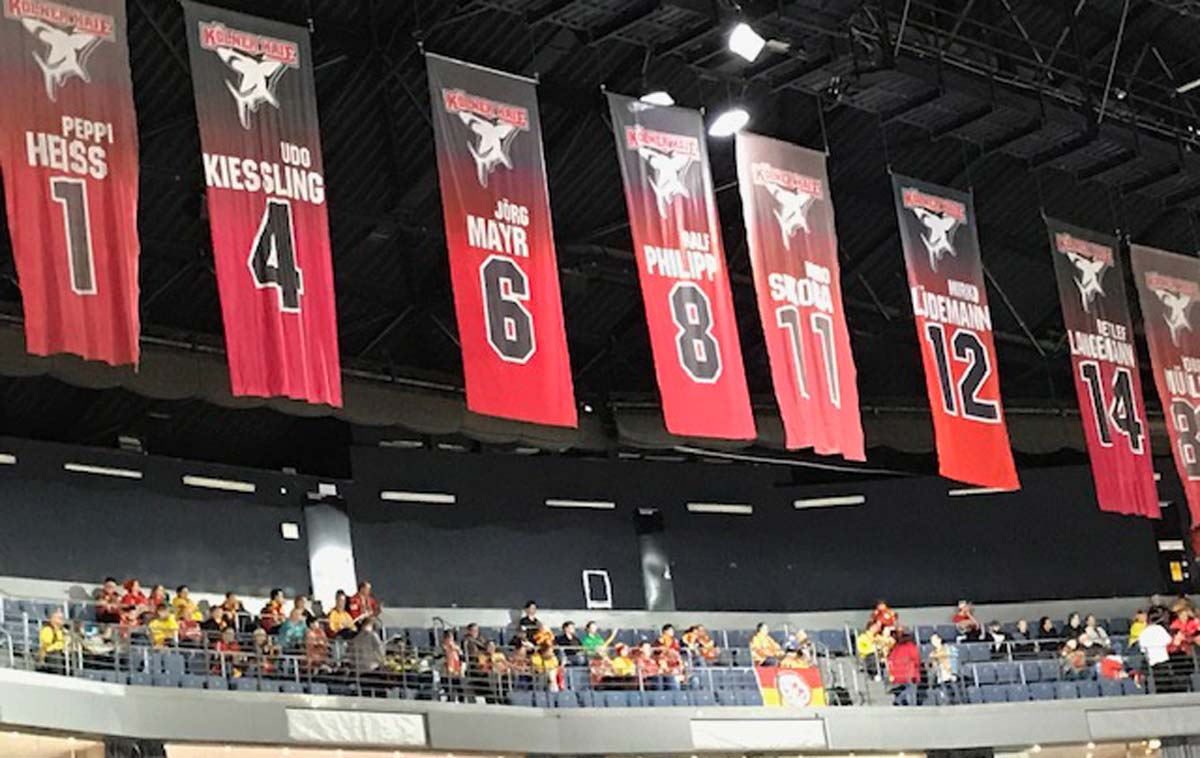 Im Stadion der Kölner Haie